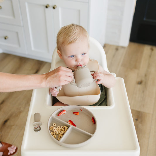 Tiny Moments Kit – 7-Piece Silicone Baby Feeding & Gift Set