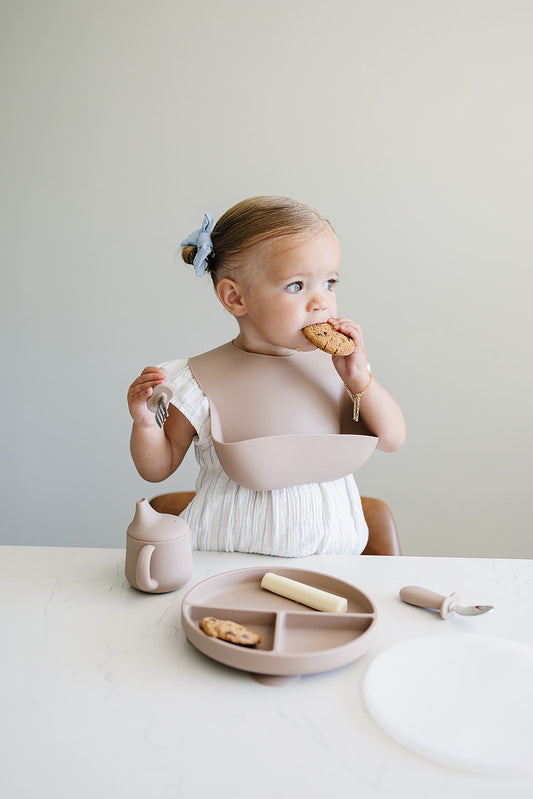 Tiny Moments Kit – 7-Piece Silicone Baby Feeding & Gift Set