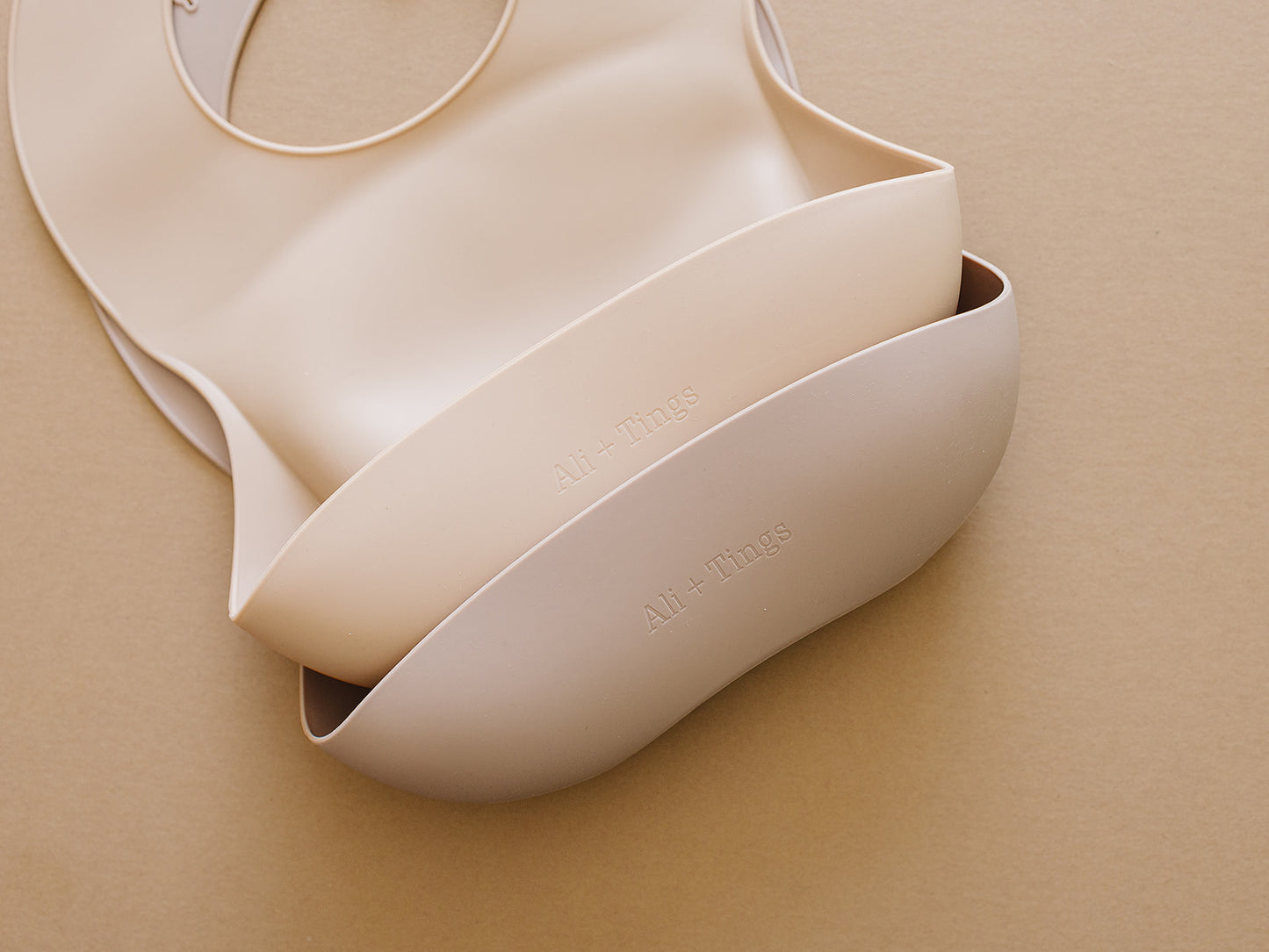 2-pack BPA-free baby bibs with deep front pocket