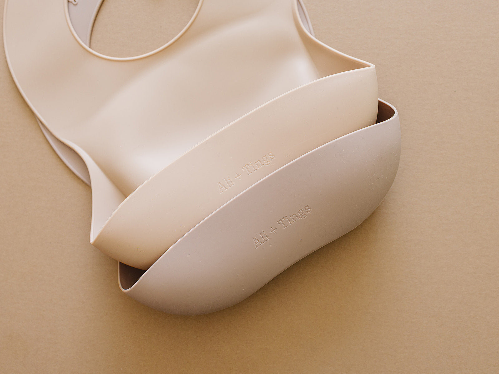 2-pack BPA-free baby bibs with deep front pocket