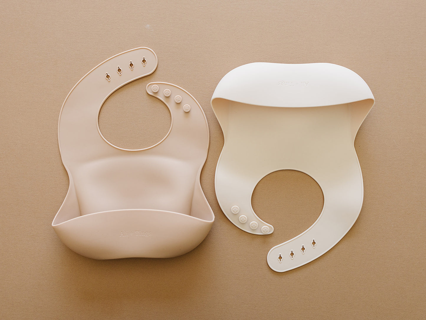 Silicone Baby Bib – Soft, Waterproof Feeding Bib with Catch Pocket | BPA-Free