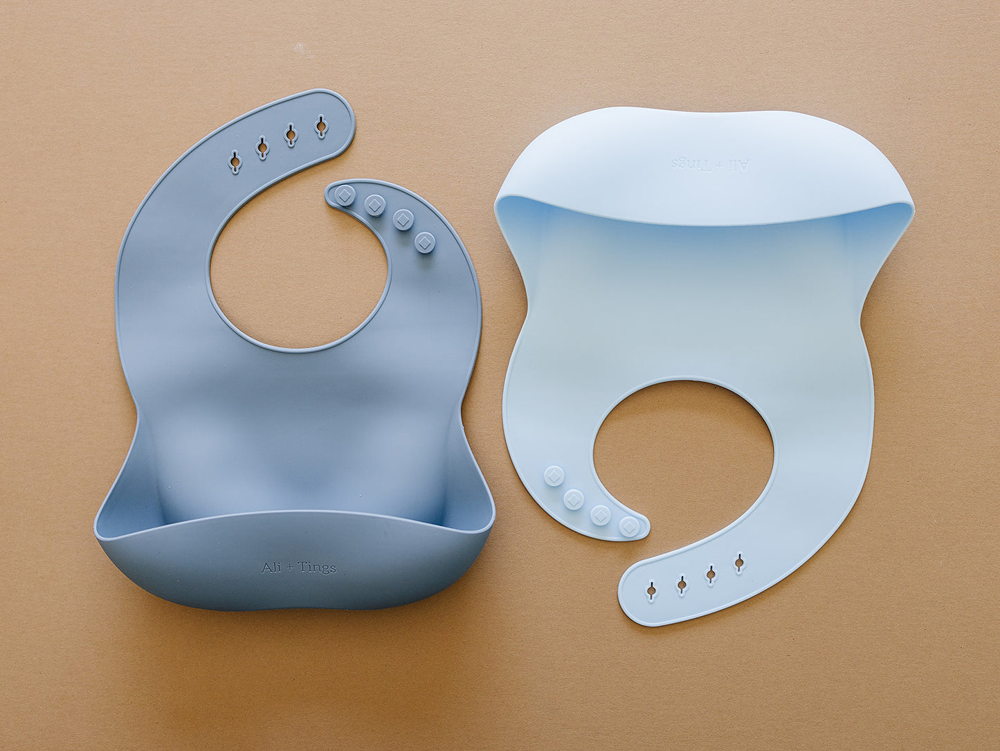 Silicone Baby Bib – Soft, Waterproof Feeding Bib with Catch Pocket | BPA-Free
