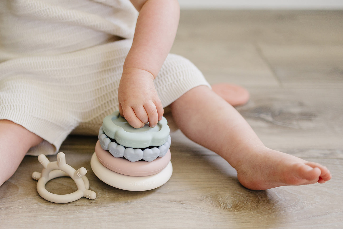 stacking rings set for babies 6 months and older